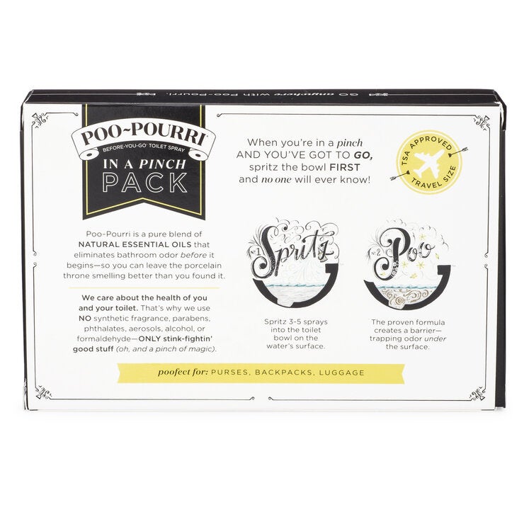 Poo-Pourri トイレ用消臭フレグランススプレー 持ち歩き用 5種アソートパック Poo-Pourri トイレ用消臭フレグランススプレー 持ち歩き用 5種アソートパック