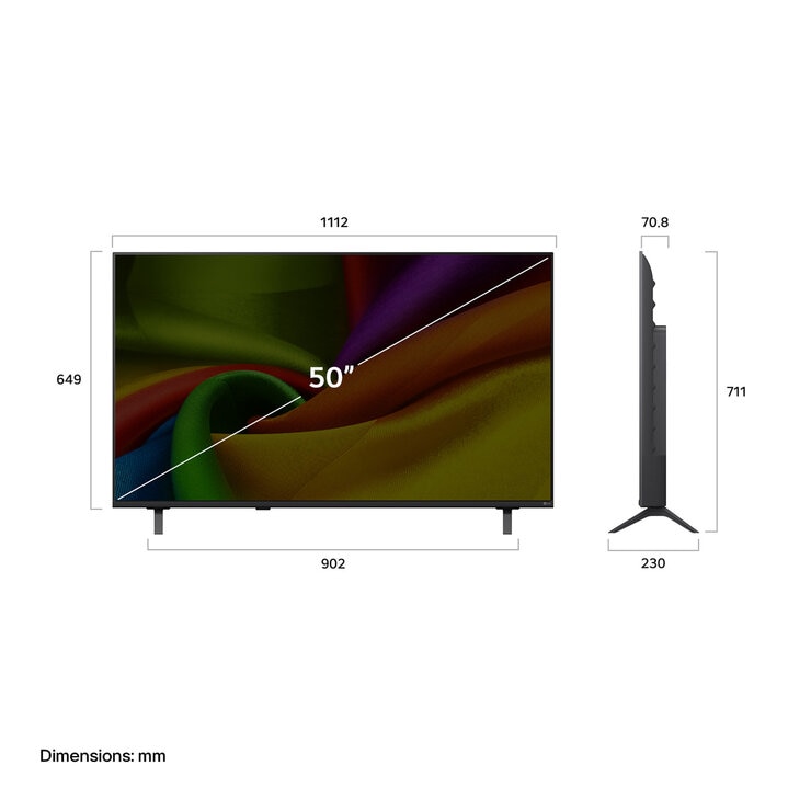 LG 50インチ 4K 液晶テレビ 50NU850BPJA