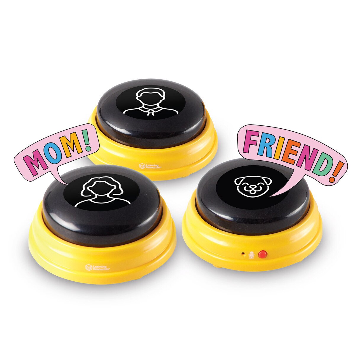 トーキングペット おしゃべり録音ボタン（ロケーション）+（ネーム） おしゃべりボタン用マットセット