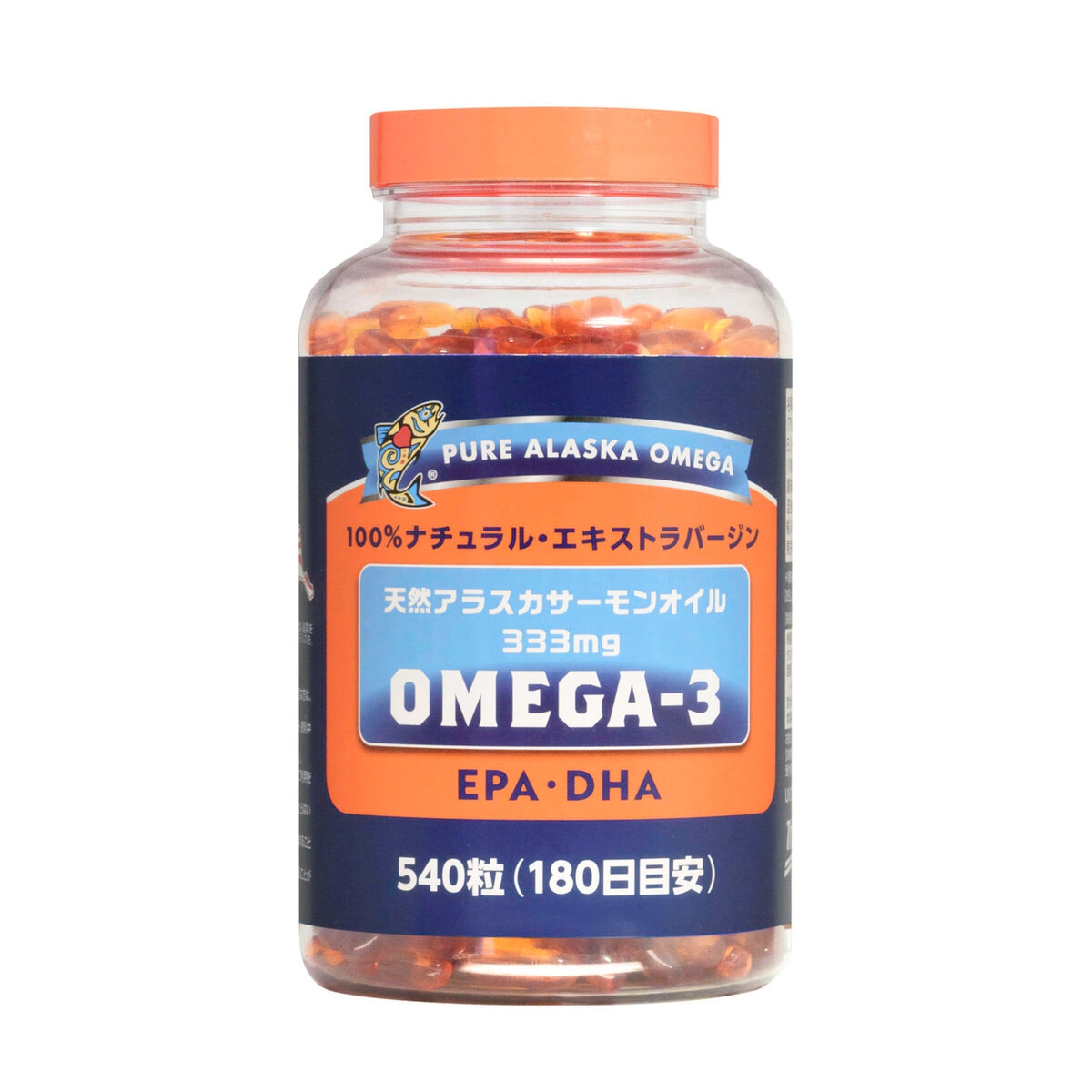 トライデント オメガ3 天然アラスカサーモンオイル 333mg 540粒