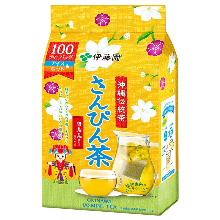 さんぴん茶ティーバッグ 100バッグ