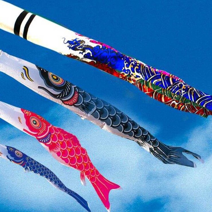 五月人形 鯉幟り 1.2m / 6J87-CS-901 五月人形 鯉幟り 1.2m / 6J87-CS-901