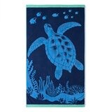 大判ビーチタオル 101cm x 182cm タートル