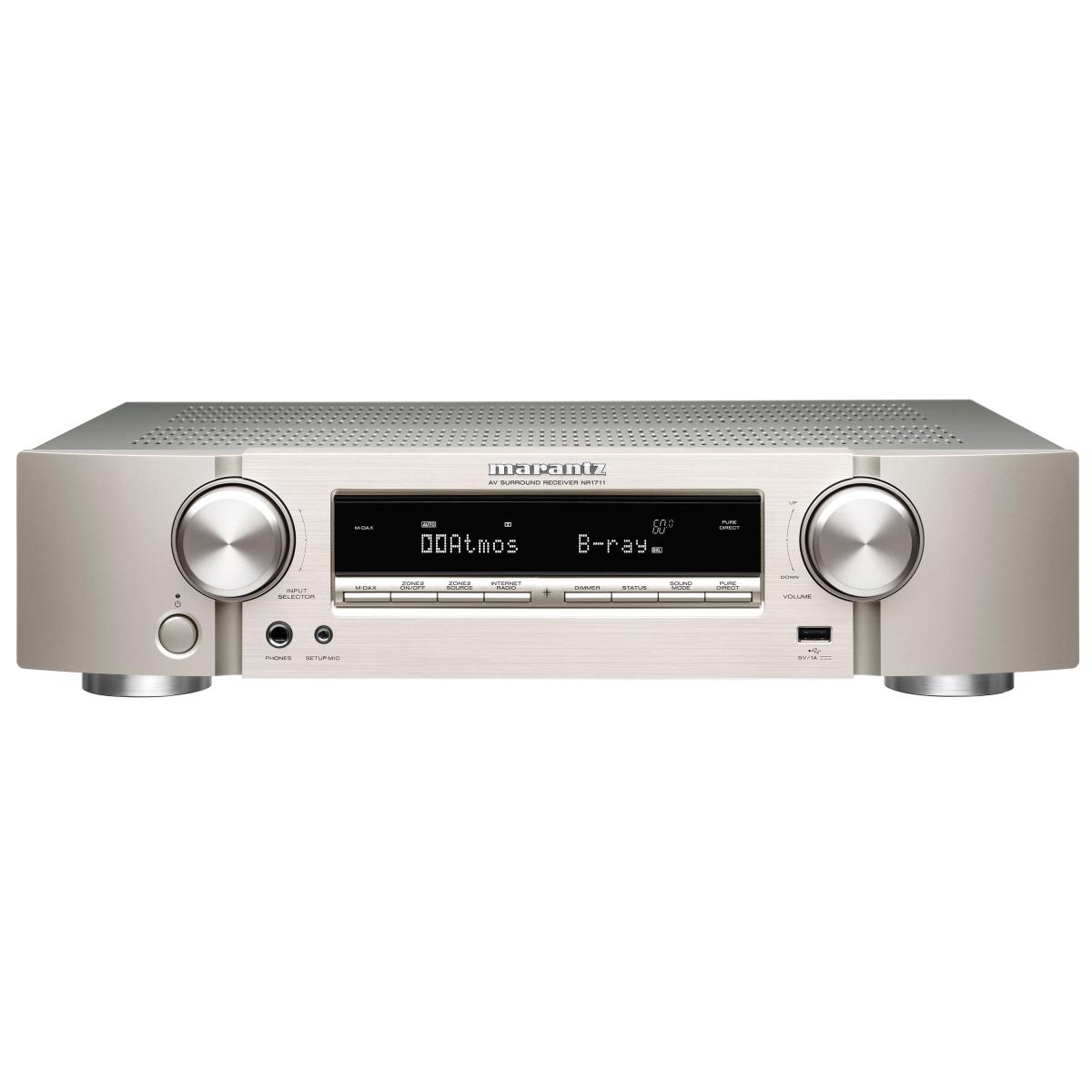 Marantz 7.2ch AVサラウンドレシーバー NR1711 シルバー