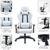 イトーキ クロスフォーカスコンパクトチェア グレー x チャコールグレー