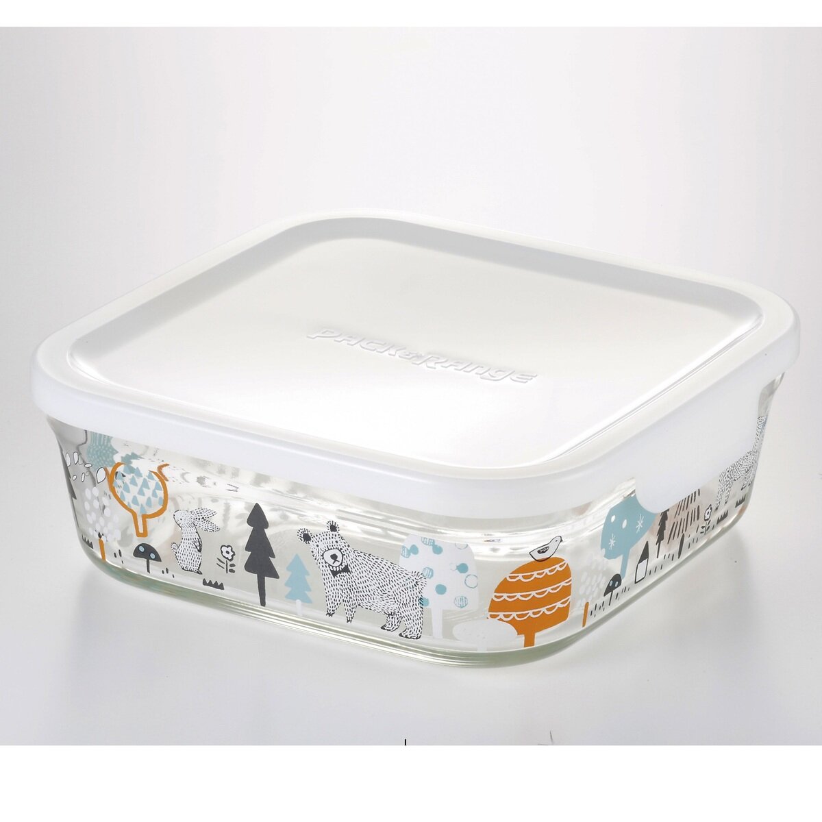 イワキ ニューパック & レンジ シンジカトウシリーズ 800ml 2点セット 森の中で