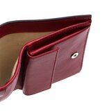 マルニ メンズ 二つ折り財布 - ブラック/レッド