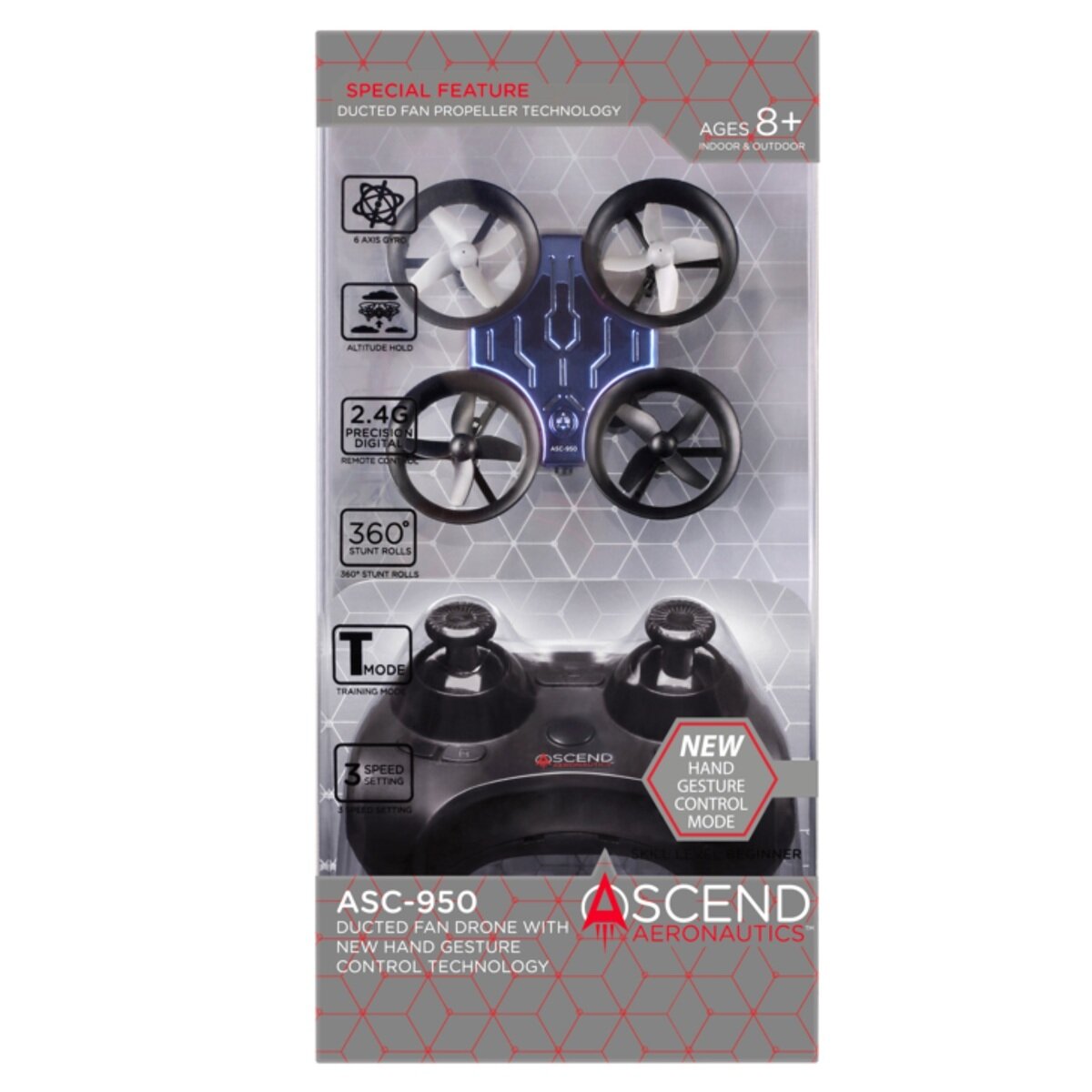 マイクロ ドローン ASC 950 ブルー