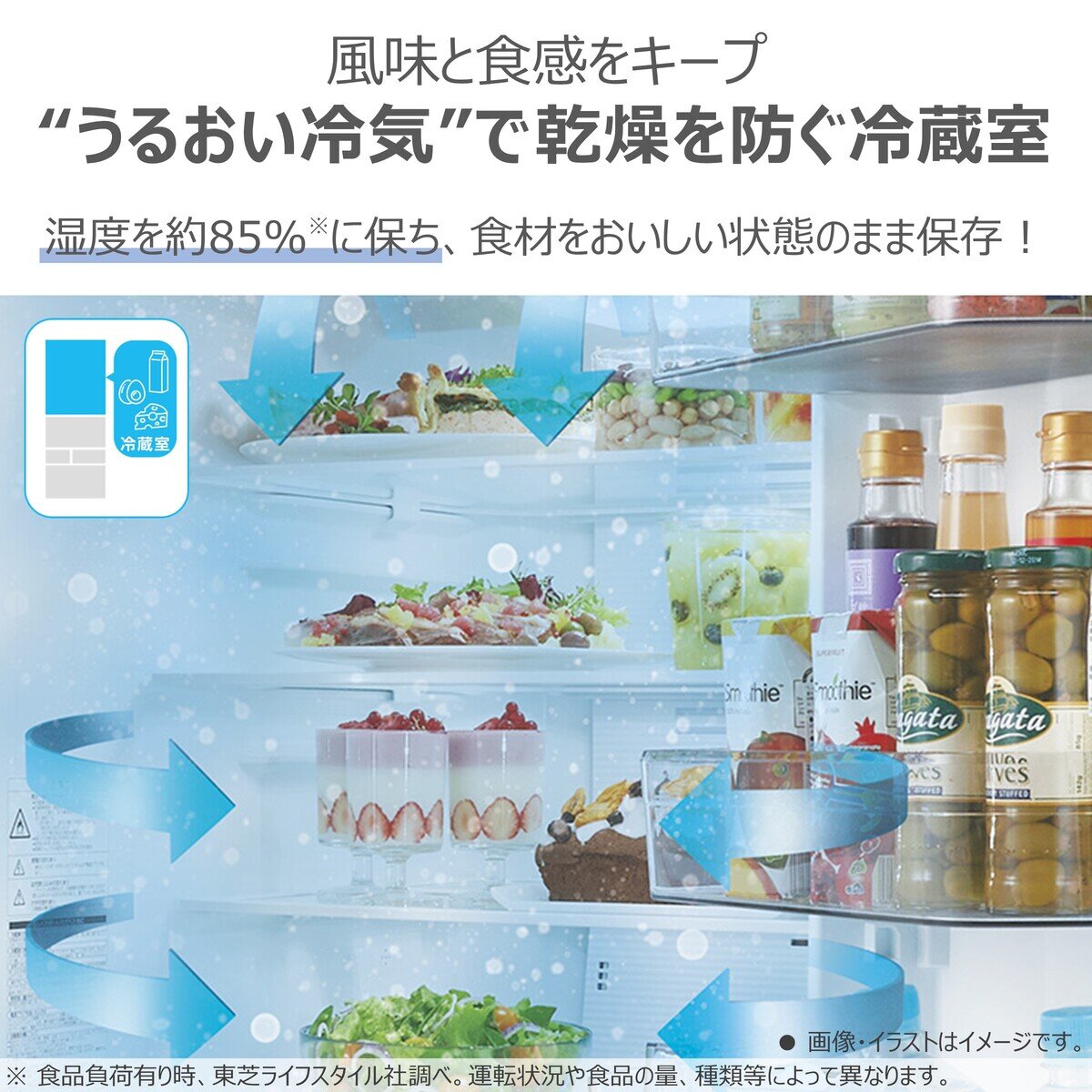 東芝 601L 冷蔵庫 グランホワイトGR-Y600FH EW | Costco Japan