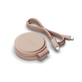 Satechi OntheGo 2-in -1 ワイヤレスチャージャー / デザートローズ