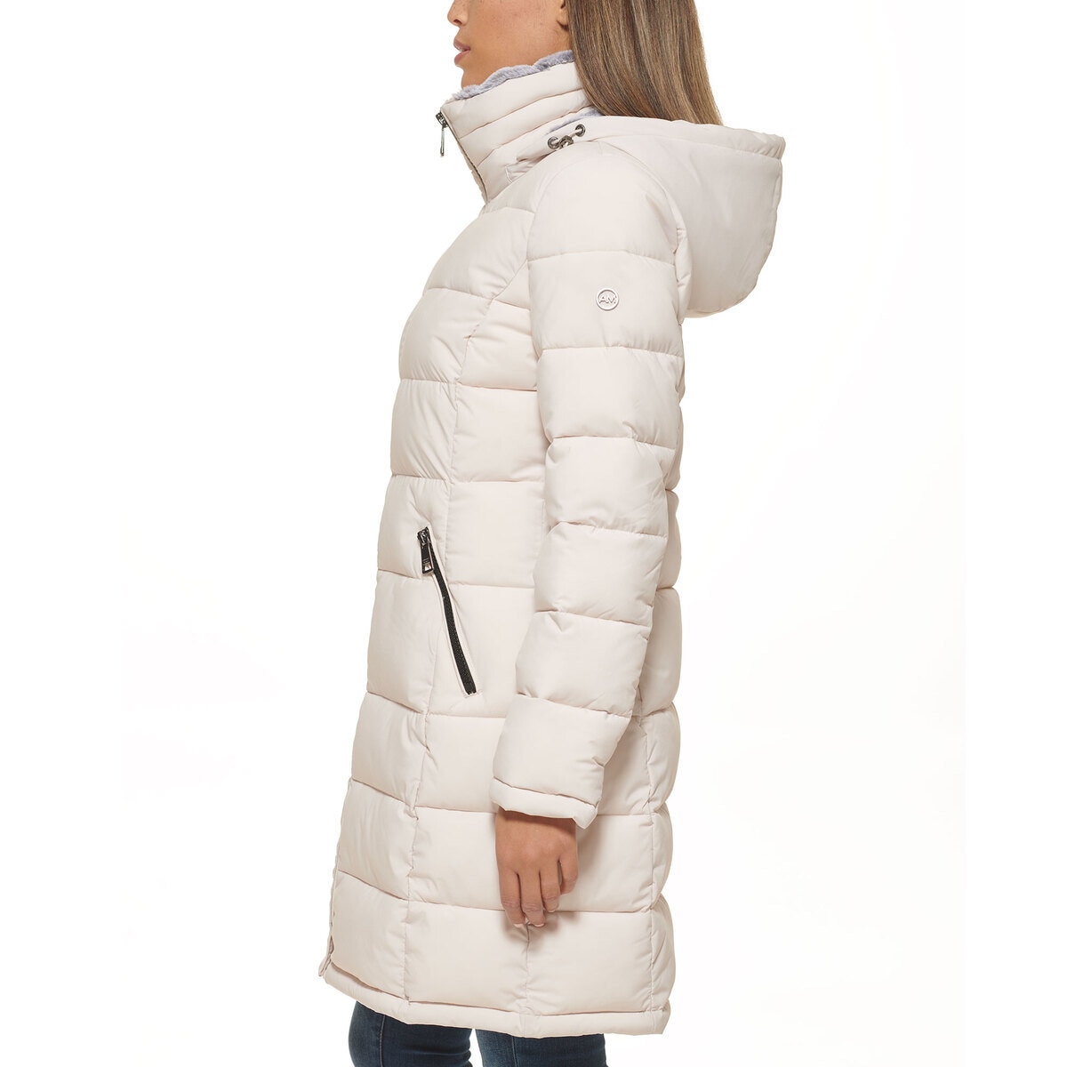 極美品　マークアンドロナ 　ニットジャケット　白　ホワイト　裏起毛　ストレッチ MARK&LONA(マークアンドロナ) M.C.D Chenille Crew Knit - AOZORA