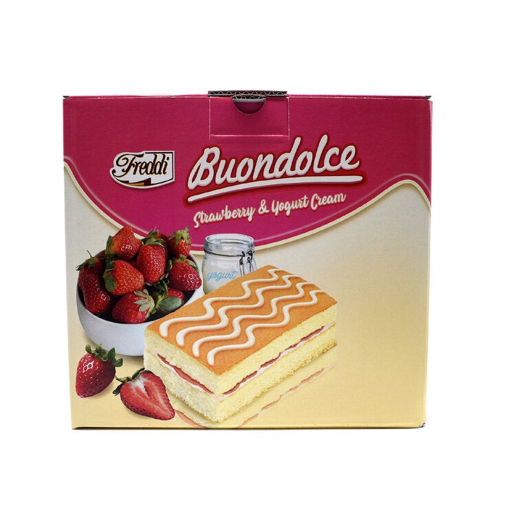 フレディ ストロベリー&ヨーグルトクリームケーキボックス 25g×80個 フレディ ストロベリー&ヨーグルトクリームケーキボックス 25g×80個