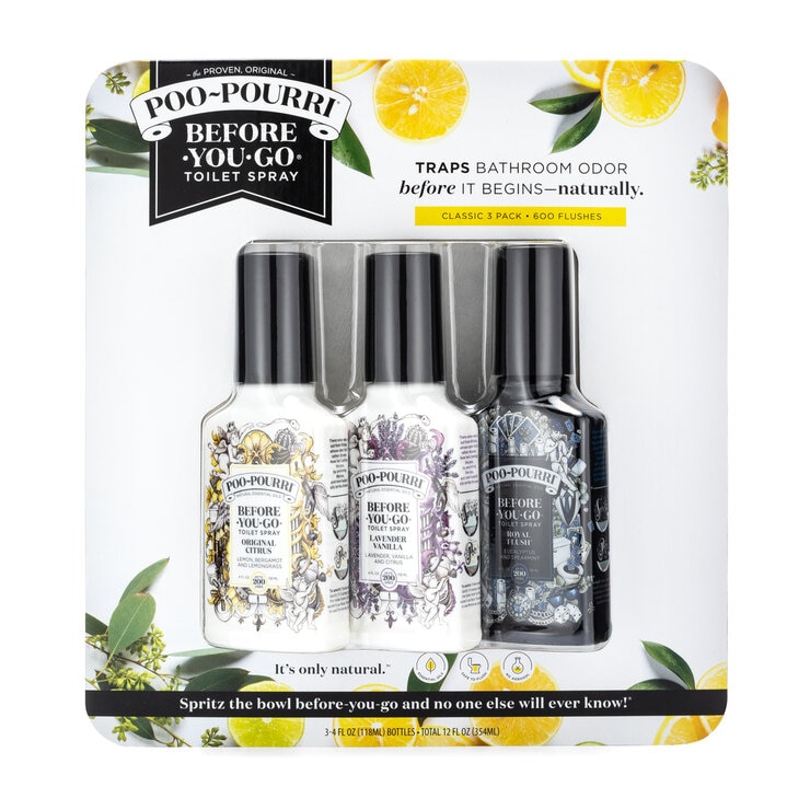 Poo-Pourri トイレ用消臭フレグランススプレー3種アソートパック Poo-Pourri トイレ用消臭フレグランススプレー3種アソートパック
