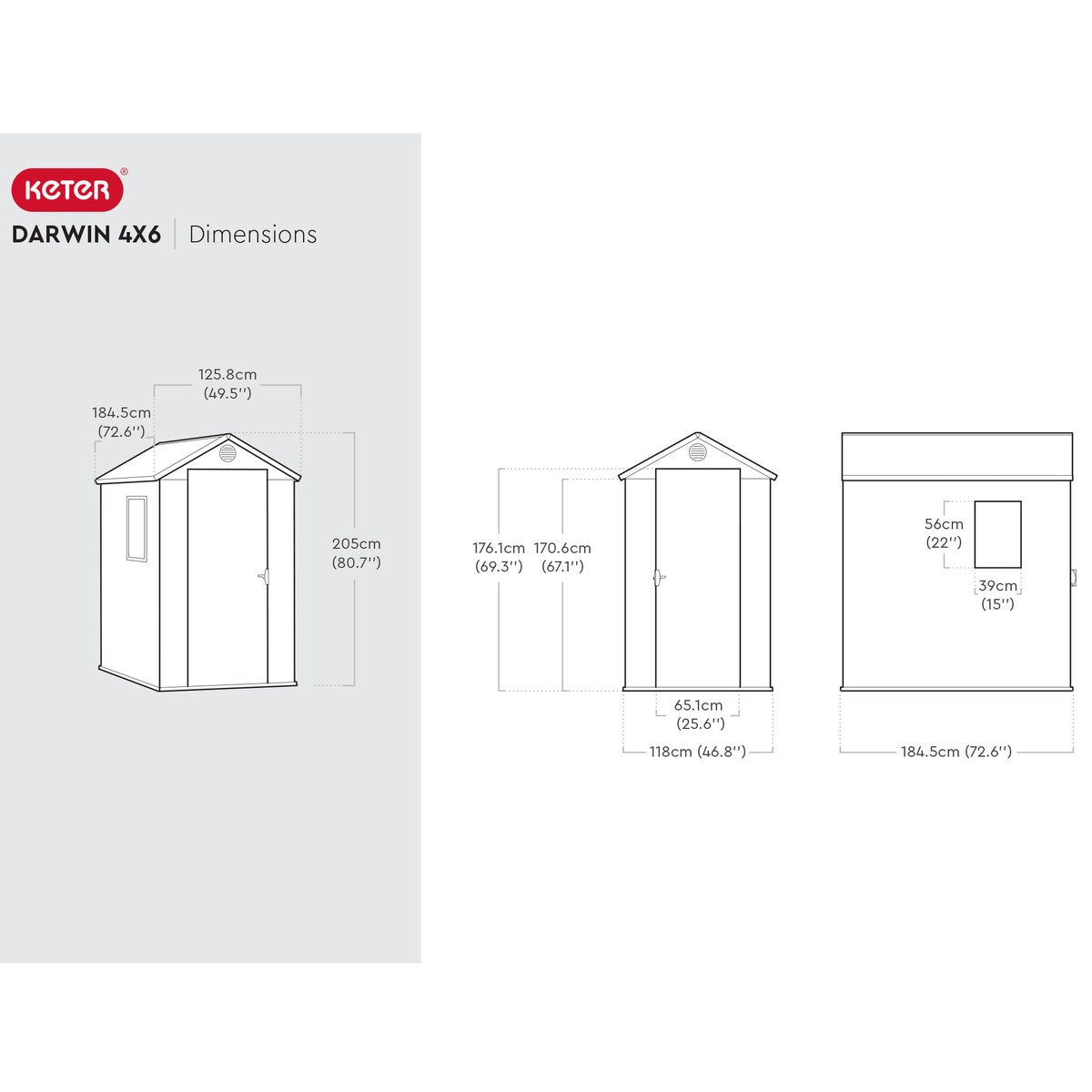 屋外用収納キャビネット 屋外木製収納ツール小屋 木製ガーデンシェッド ワークステーション付きロッカー グレー - 1