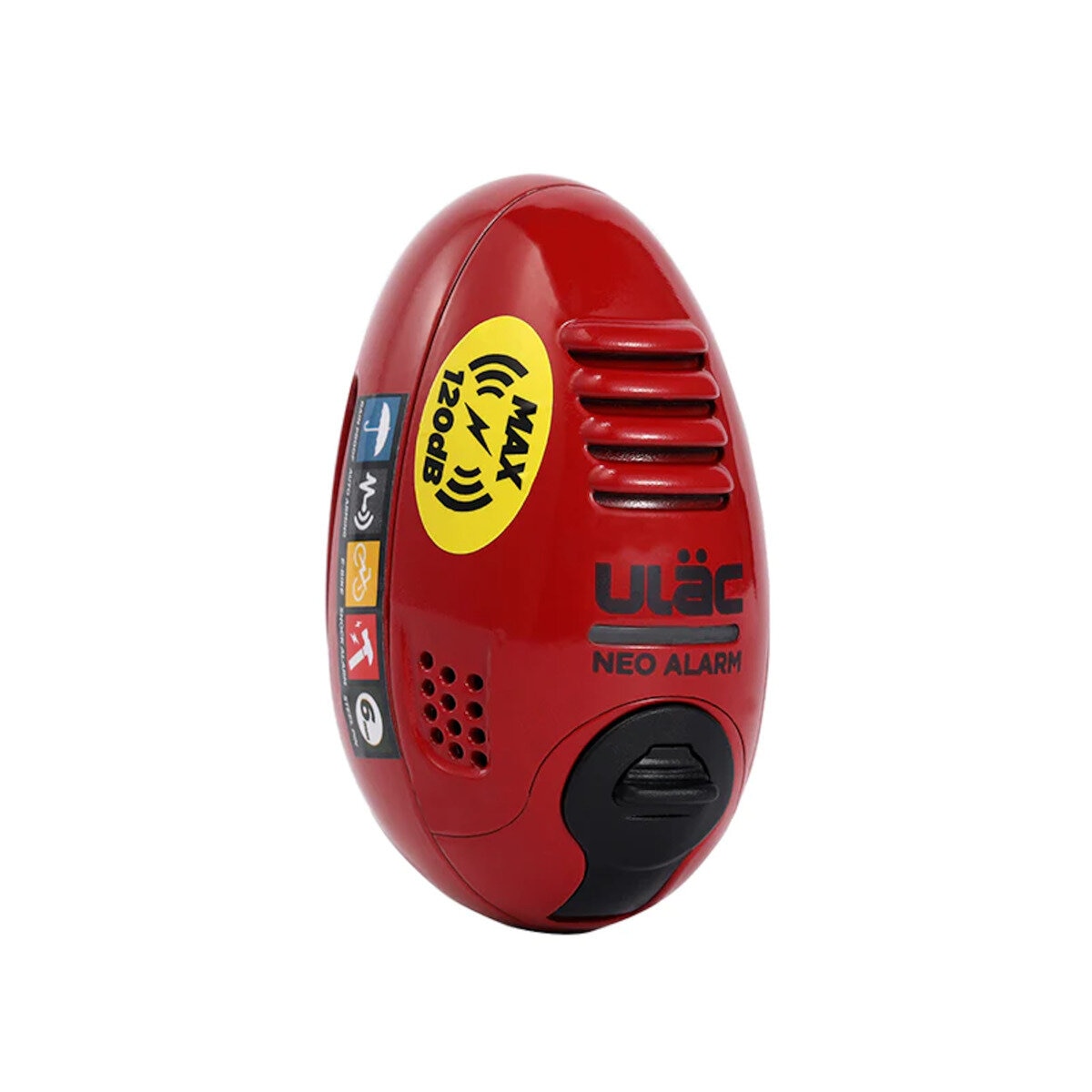 ULAC ディスクブレーキロック AIR ALARM レッド
