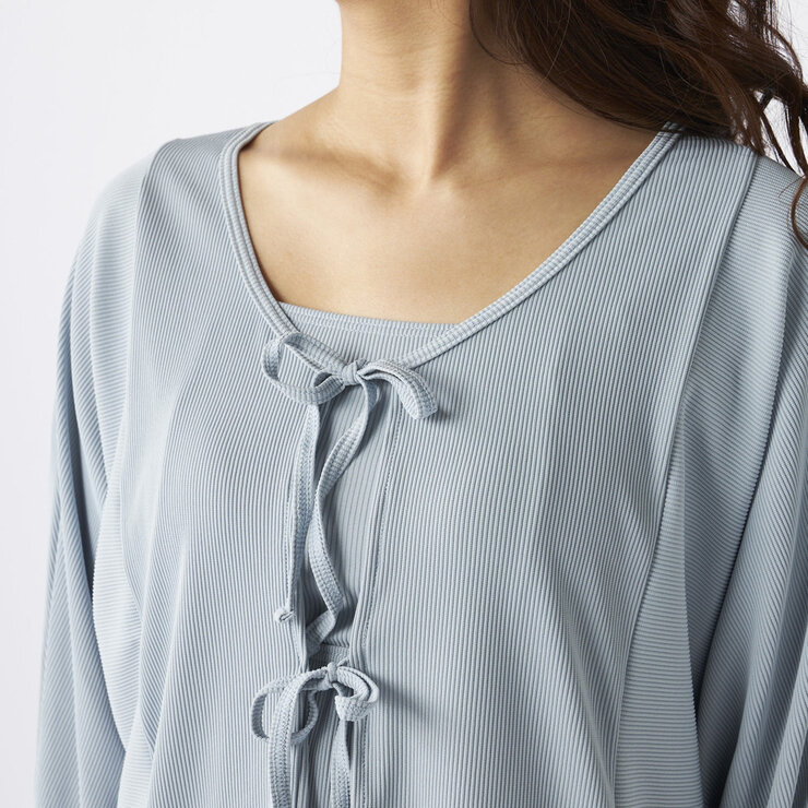 オーシャンパシフィック レディース 水着4点セット サックス M