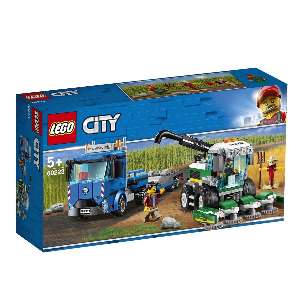 レゴ シティ 収穫トラクターと輸送車