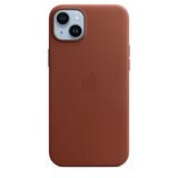Magsafe対応 iPhone 14 Plus レザー ケース アンバー
