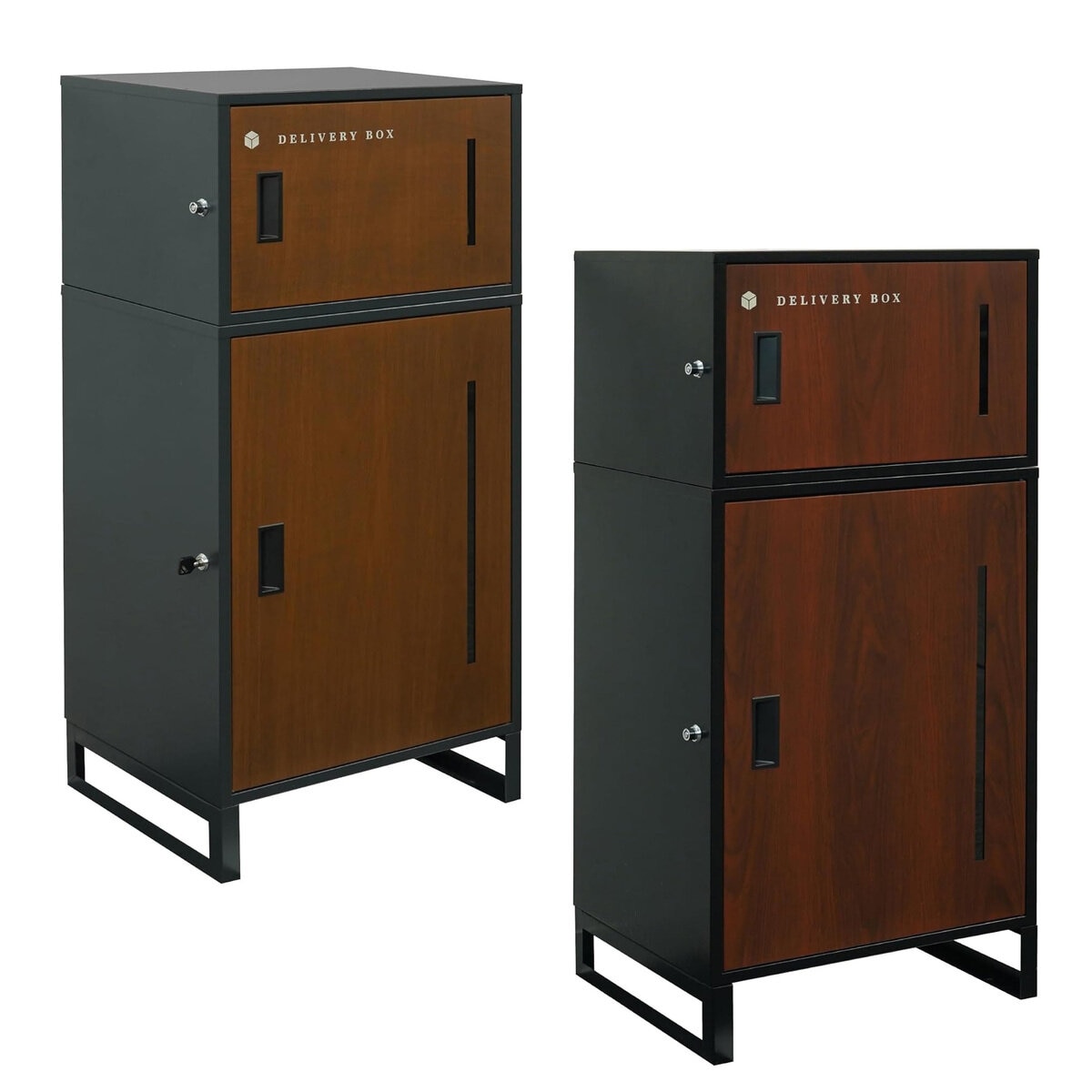 7Life 宅配ボックス グレー-BC