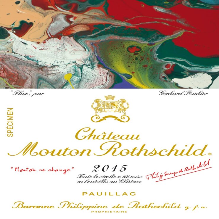 シャトー・ムートン・ロートシルト 2015 750ml シャトー・ムートン・ロートシルト 2015 750ml