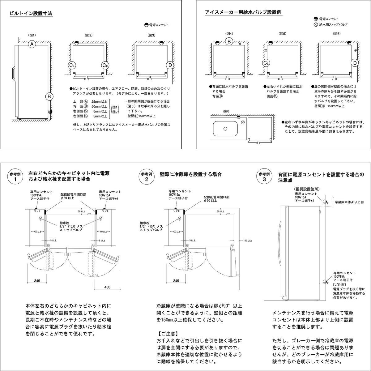 ワールプール 583L 冷蔵庫 WRS571CIHW (注意事項確認済み)