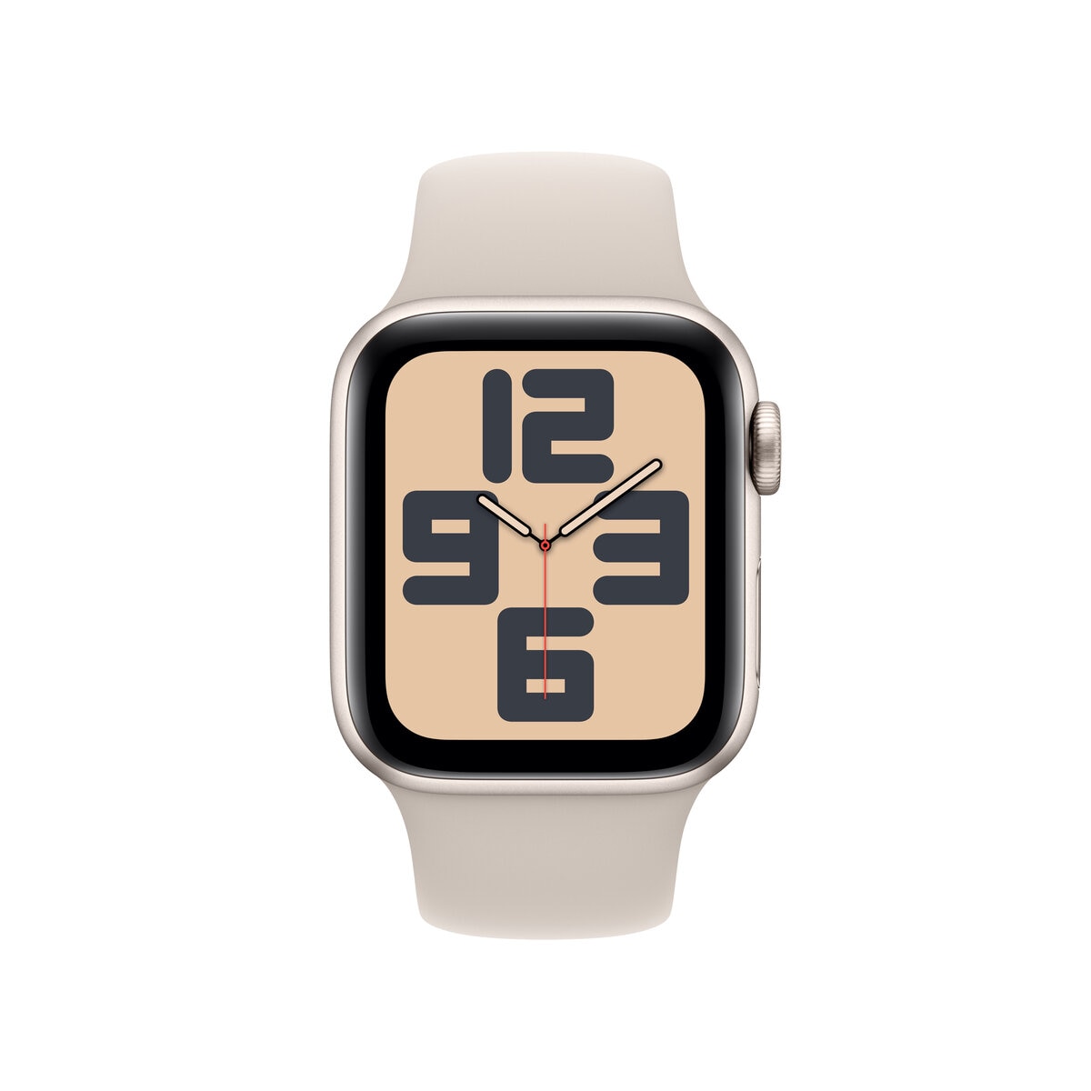 Apple Watch SE2（GPSモデル）- 44mmスターライトアルミニウムケースとスターライトスポーツバンド - S/M