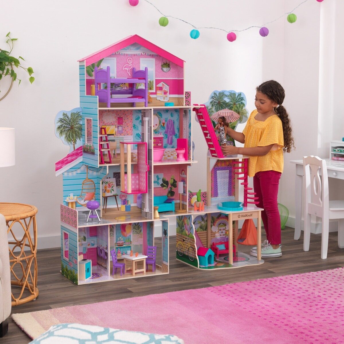送料無料(北海道・沖縄県除く!) 美品 KidKraft シャトー ドール