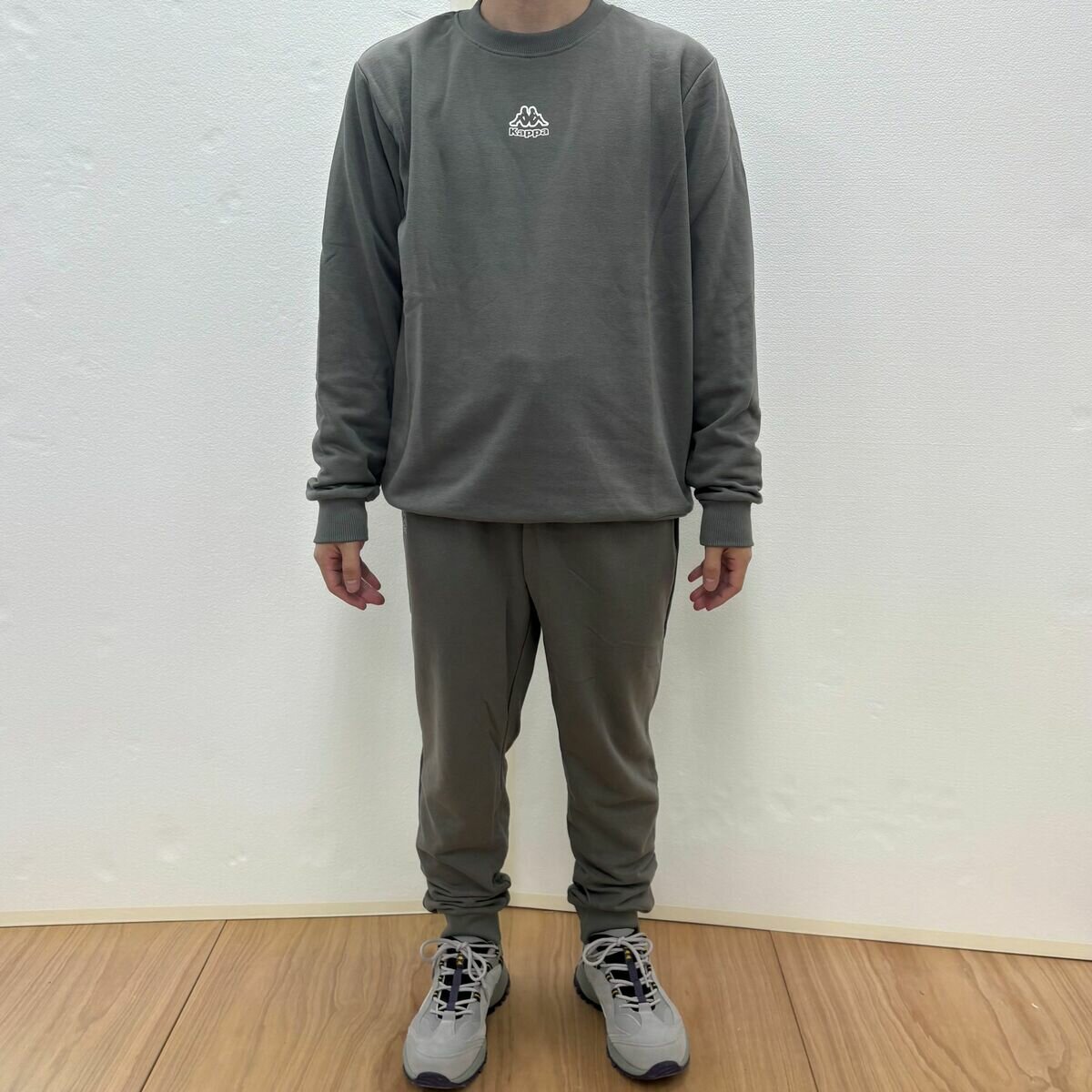 カッパ メンズ スウェットシャツ / グレー / L
