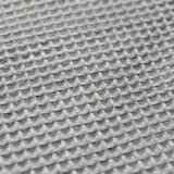 COAZ SELECTION ガラスクロス グレー 40cm x 40cm 繊維が残らないエッジレスタオル