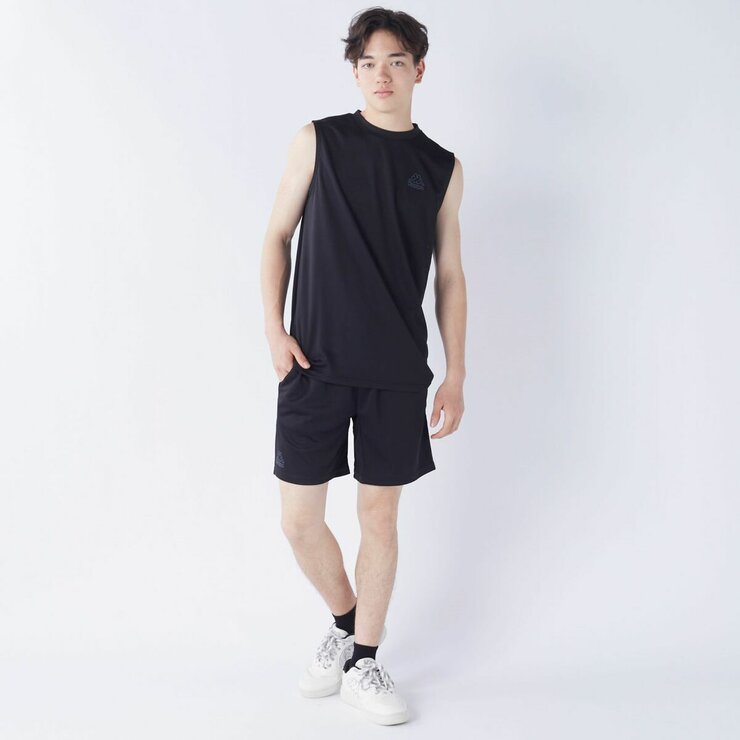 カッパ メンズ アクティブ タンクトップ / ブラック / LL