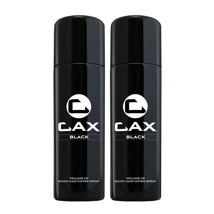 新品未開封　CAX ブラック ヘアスプレー 3Dボリュームアップ　100g 2本 カックス ヘア ボリュームアップ スプレー 100g x 2本入 ブラック