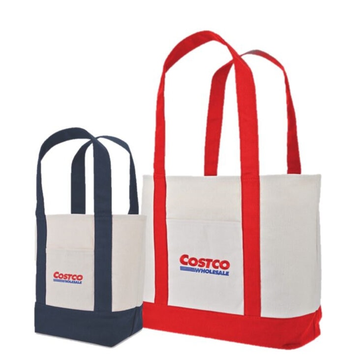 コストコ キャンバス トートバッグ 2個セット