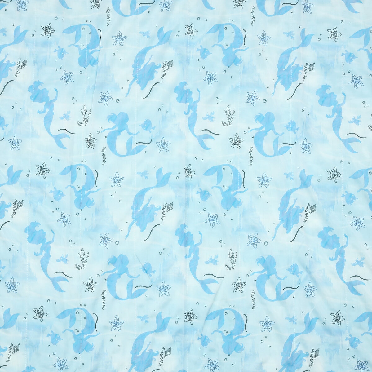 キャラクター冷感ブランケット 140 x 200cm リトルマーメイド
