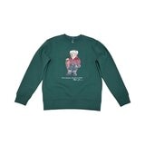 ポロ ラルフローレン キッズ ベア スウェットシャツ グリーン M