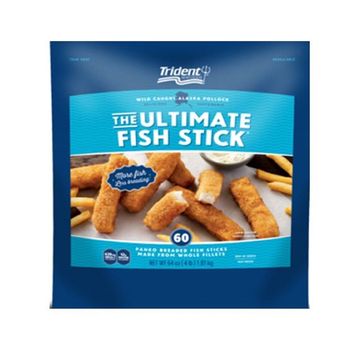 【冷凍】トライデント フィッシュスティック 1.8kg 【冷凍】トライデント フィッシュスティック 1.8kg