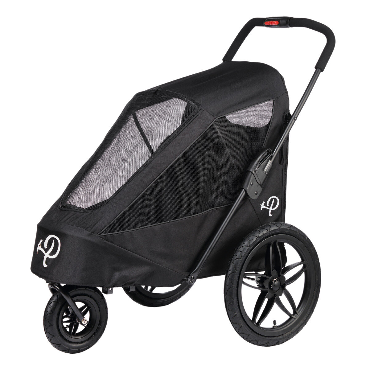 Petique ペットカート ブラック/ホワイト Petique ペティーク ブリーズ ジョガー ブラック ペットカート