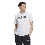 アディダス メンズ ロゴ 半袖 Tシャツ ホワイト S
