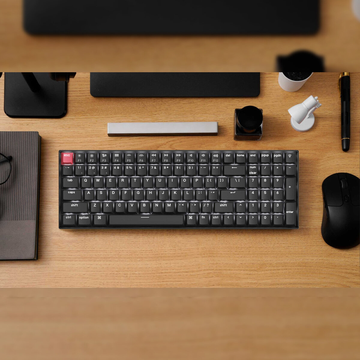 Keychron K4 Version 3 QMK ワイヤレスカスタム・メカニカルキーボード White LED プラスチックフレーム 赤軸 US配列 Keychron K4 Version 3 QMK ワイヤレスカスタム・メカニカルキーボード White LED プラスチックフレーム 赤軸 US配列