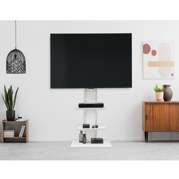 アイリスオーヤマ テレビスタンド UTS700 オフホワイト | Costco Japan