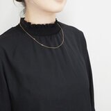 K18 ゴールドチェーン カットアズキネックレス 50cm 幅 1.2mm 約3.0ｇ