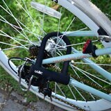 ULAC BROOKLYN 自転車用シリコンU字ロック ブルー ULAC BROOKLYN 自転車用シリコンU字ロック ブルー