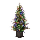 ♡コストコクリスマスツリー LED200灯 約137cm♡ クリスマスツリー 電飾付き 約137cm LED 200球 | Costco Japan
