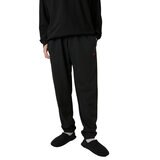 ヘインズ メンズ ニット パンツ ブラック XL