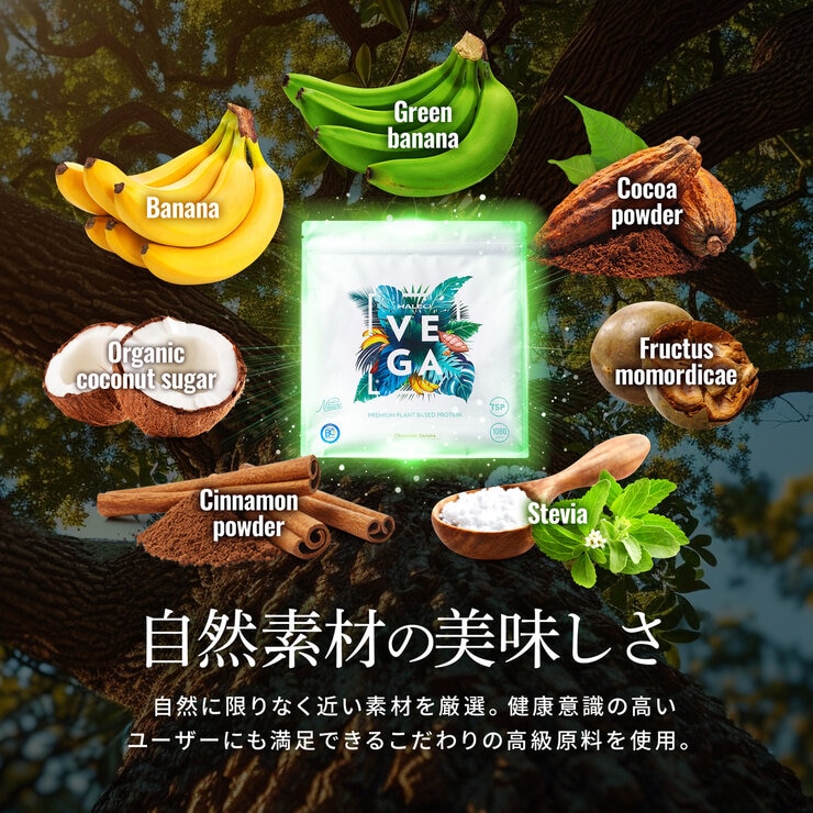HALEO ソイプロテイン チョコレートバナナ風味 1080g | Costco Japan
