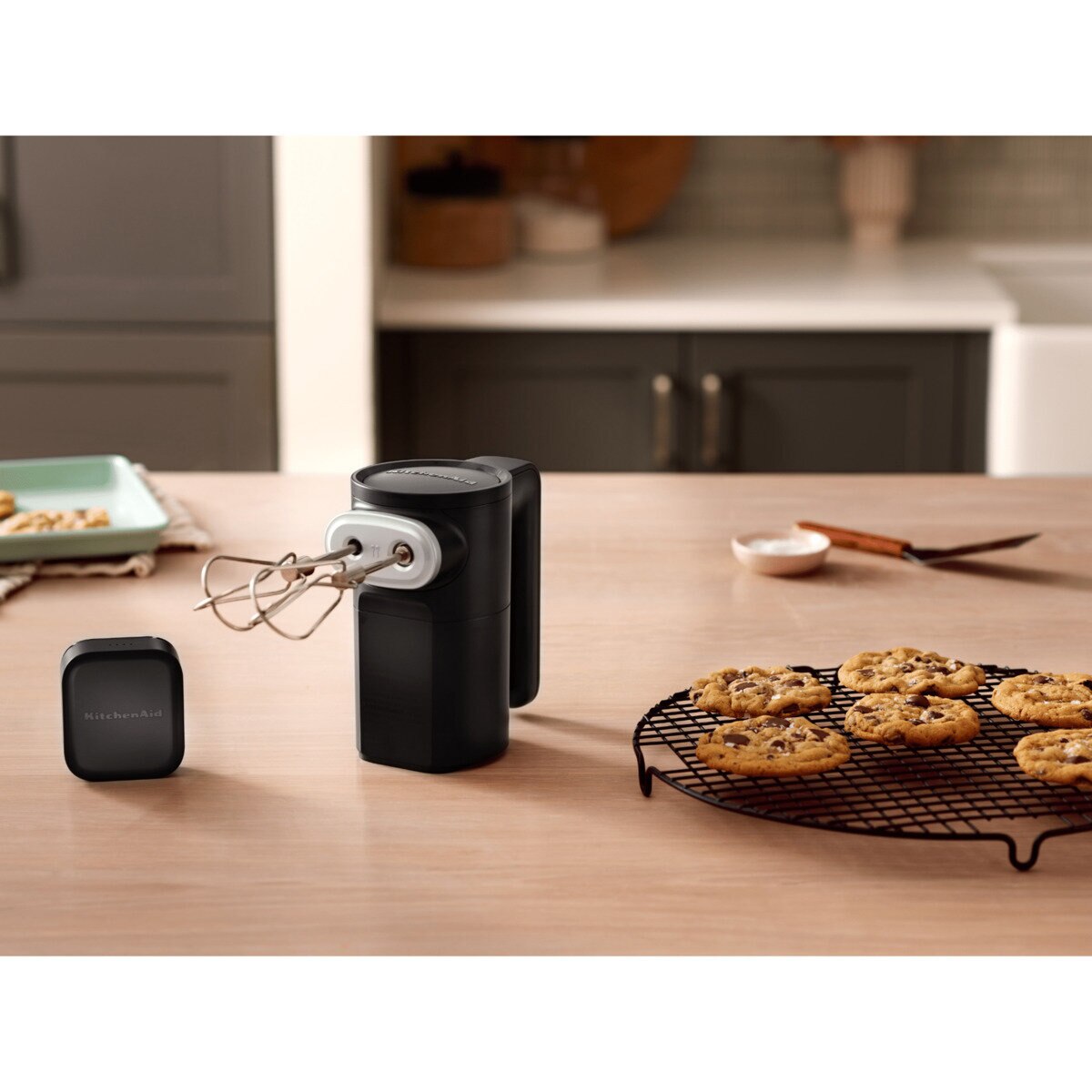 キッチンエイド コードレス ハンドミキサー バッテリーセット KHMR700BM-KBR