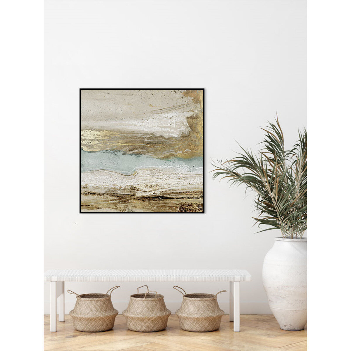 キャンバスアート ~ Playa Secreto II ~ 24 x 24" / 61 x 61 cm