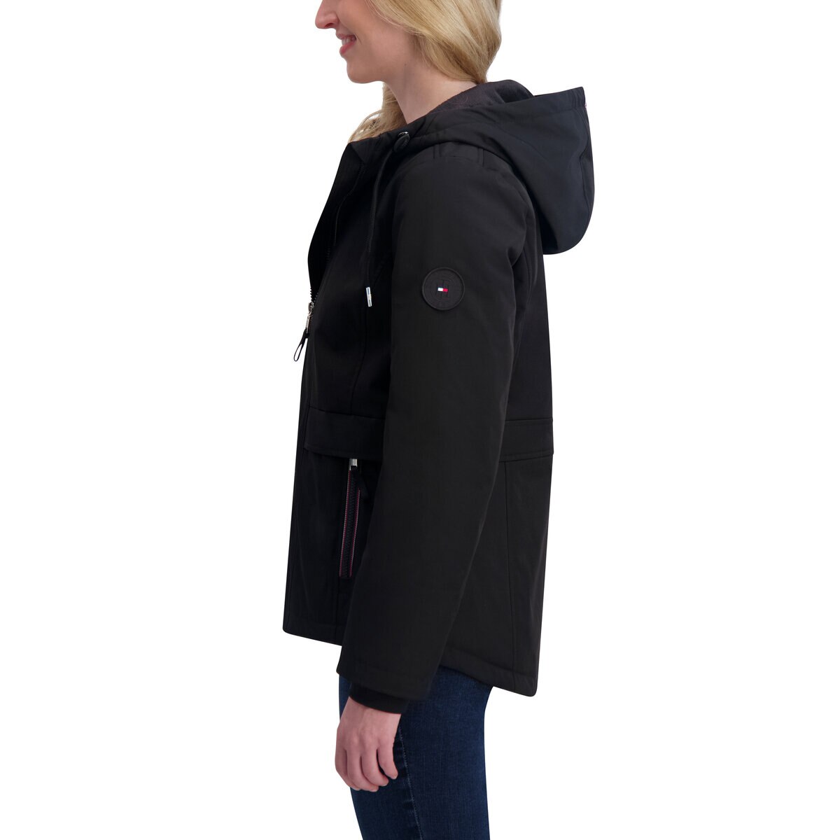 トミーヒルフィガー レディース ジャケット ブラック L