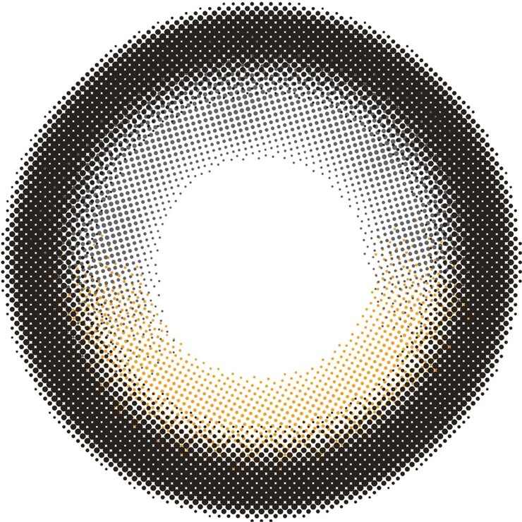 シャプン ワンデー ときとめブラウン 10枚入り 齊藤なぎさイメージモデルカラコン 度なし (±0.00)