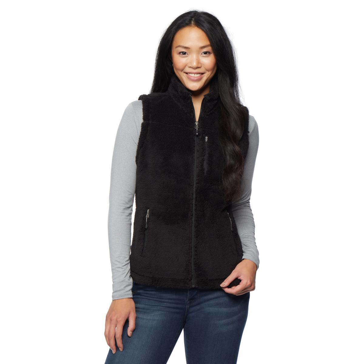 サーティーツーディグリース フリース ベスト ブラック L