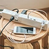 Fargo TAPKING T5 電源タップ USB PD65W 回転式 AC6個口 T5WH (ホワイト)